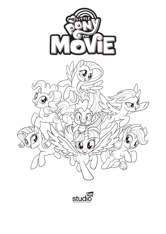 My Little Pony Coloring Sheets Printable pdf