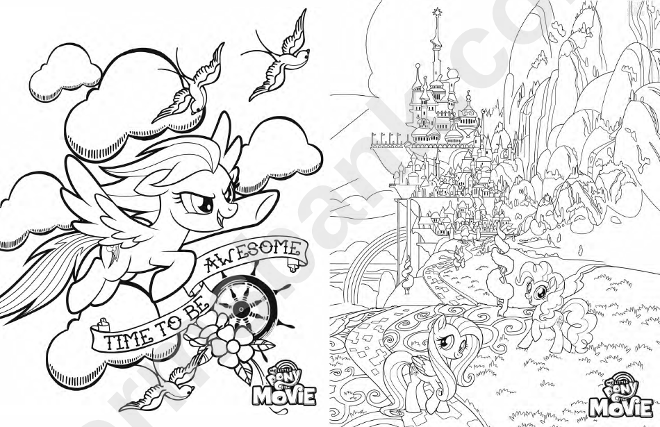 My Little Pony Coloring Sheets