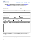 Grant Letter Of Inquiry Form