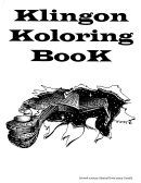 Klingon Koloring Book