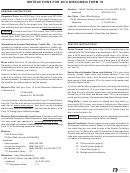 Instructions For Wisconsin Form 1x - Wisconsin Department Of Revenue - 2010