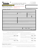 Form Re-620-135 - Application For Real Estate Corporation License - Wa Department Of Licensing