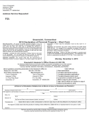 Declaration Of Personal Property - Short Form - Greenwich Assessor's Office - 2015