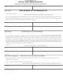Form Cms-1696-u4 - Appointment Of Representative