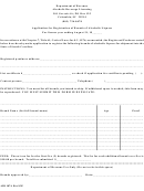 Form Abl 107a - Application For Registration Of Brands Of Alcoholic Liquors