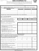 Form C-8009 - Single Business Tax Allocation Of Statutory Exemption, Standard Small Business Credit, And Alternate Tax For Members Of Controlled Groups - 1999