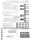 Form Esw - Montana Individual Estimated Income Tax Worksheet - 1999