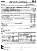 Form Ri-1040h - Property Tax Relief Claim - 1999