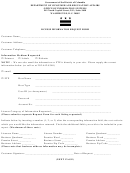 License Information Request Form - Government Of The District Of Columbia