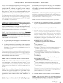 Charity Gaming Qualification Application Instructions - Indiana Department Of Revenue Printable pdf