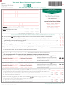 Tax And Rent Refund Application - Maine Revenue Services - 2005