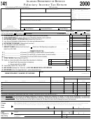 Form 41 - Fiduciary Income Tax Return - 2000