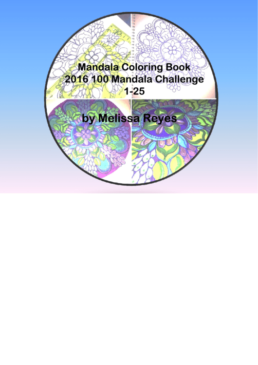 Mandala Coloring Book Printable pdf