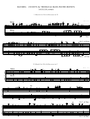Handel - 2 Duets For Trebles And Bass Instruments Music Sheet