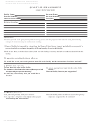 Form Cms-806b - Quality Of Life Assessment - Group Interview