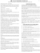 Non-resident Instructions For Form D-1040 (nr) - 2009