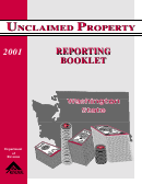 Unclaimed Nclaimed Property - Reporting Booklet - Washington Department Of Revenue