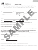 Form Hr2181a - Fax Cover Sheet