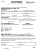 Form 04151 - Dividend Assignment Of Rights - Alaska Department Of Revenue - 2008 Printable pdf