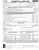 Form Ri-1040h - Property Tax Relief Claim - 2000