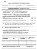 Form 302 - Redevelopment Authority Project Tax Credit