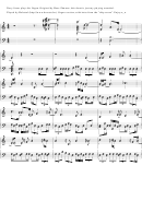 Hans Zimmer - Davy Jones Sheet Music