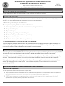 Instructions For Form I-905 - Application For Authorization To Issue Certification For Health Care Workers