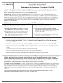 Form 13615 (pr) - Acuerdo Voluntario Estandares De Conducta - Programa Vita/tce (spanish Version)