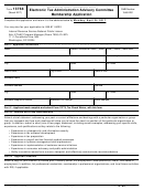 Form 13768 - Electronic Tax Administration Advisory Committee Membership Application