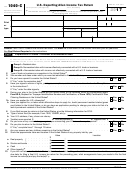 Form 1040-c - U.s. Departing Alien Income Tax Return - 2017