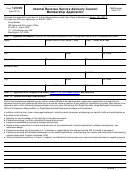 Form 12339 - Internal Revenue Service Advisory Council-membership Application