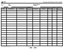Shelter Staff Sign-in/out Sheet Template