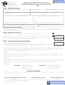 Form Rev 85 0048 - Application For Extension Of Time To File A Washington State Estate And Transfer Tax Return - 2016