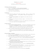 Prospectus Draft Template Printable pdf