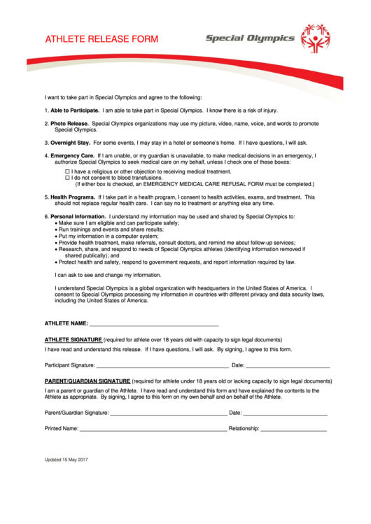 fillable-athlete-release-form-special-olympics-printable-pdf-download