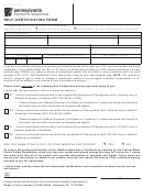 Form Dl-11cd - Self-certification Form