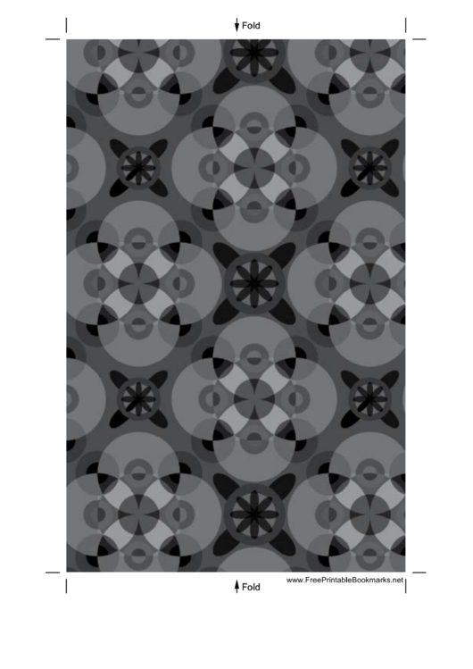 Black Gray Wallpaper Bookmark Template Printable pdf