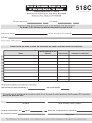 Form 518c - Report On Sale Of Venture Capital Tax Credit - State Of Oklahoma