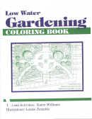 Low Water Gardening Coloring Book Printable pdf