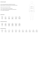 Male Minimum Size Chart