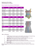 Motionwear Size Chart