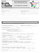 Form Ece-cc-1b - New Employment Verification - West Virginia Department Of Health And Human Resources
