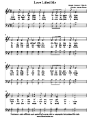 Love Lifted Me - Music Sheet