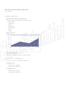 Product Marketing Plan Template Printable pdf