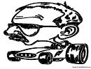 Cartoon Big Head Race Car Coloring Sheet
