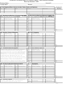 Connecticut Confidential Report For Personal Property - Yearly Summary Schedules - 2012