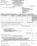 Form Vob506 - Income Tax Return