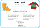 Letter J Pack Puzzle Templates