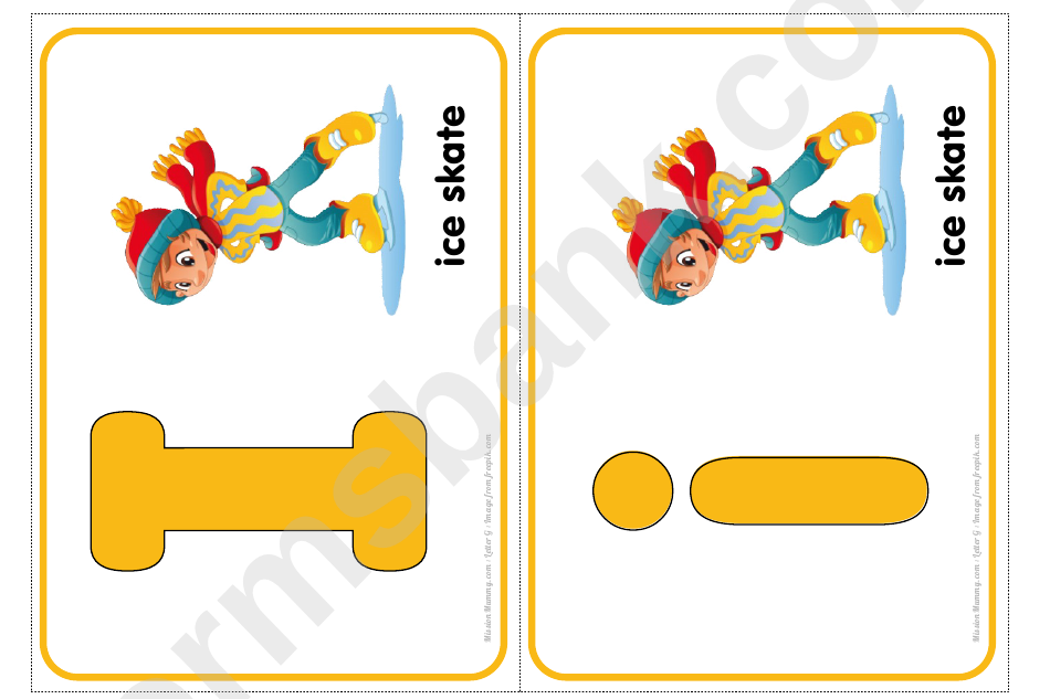 Letter I Pack Puzzle Templates