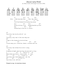 Sidney Arodin And Hoagy Carmichael - (up A) Lazy River Ukulele Chord Chart